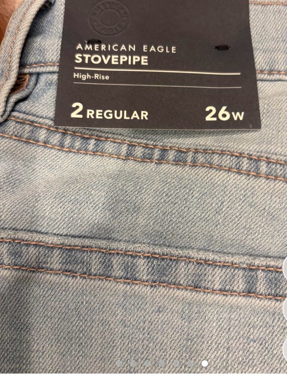 American Eagle Outfitters Stovepipe High-Rise Jeans - Brand New with Tags